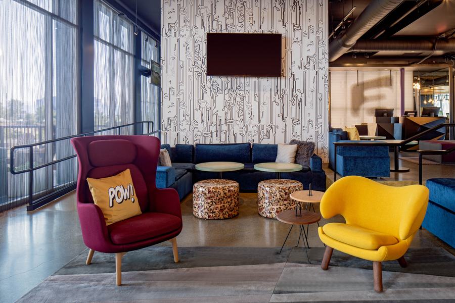 Aloft Santa Clara — Pinnacle South hotel FF&E project