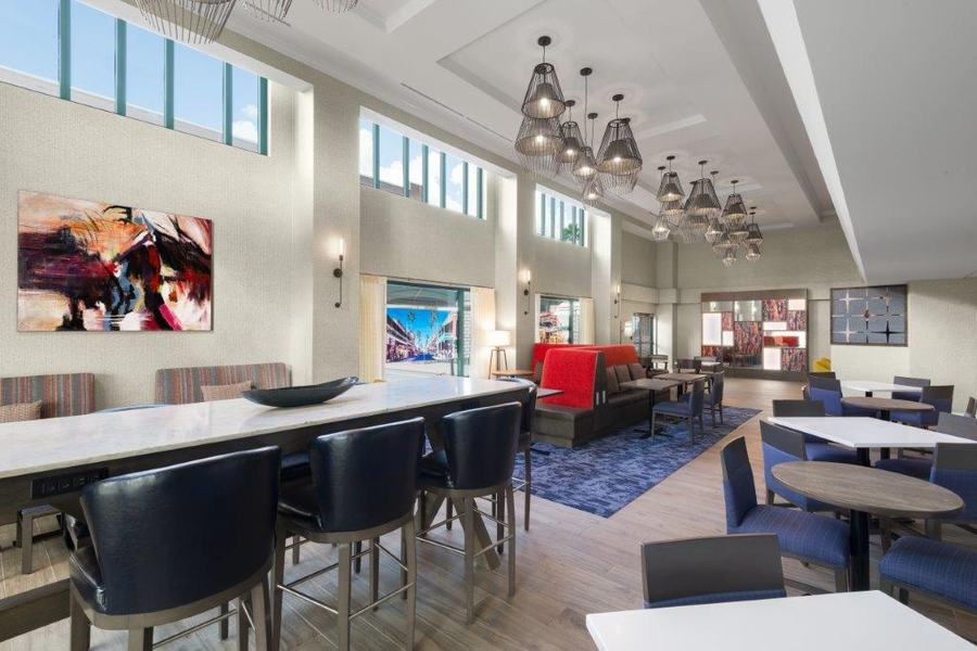 Hampton Inn & Suites Ybor City Downtown — Pinnacle South hotel FF&E project