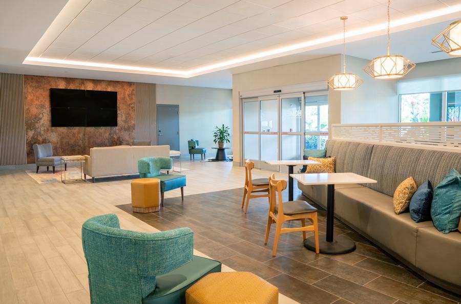 Home2 Suites – Eglin Air Force Base — Pinnacle South hotel FF&E project
